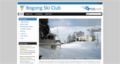 Desktop Screenshot of bogongskiclub.com.au